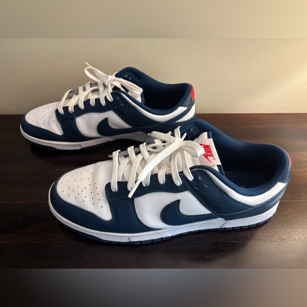 Nike Blue and White Classic Sneakers